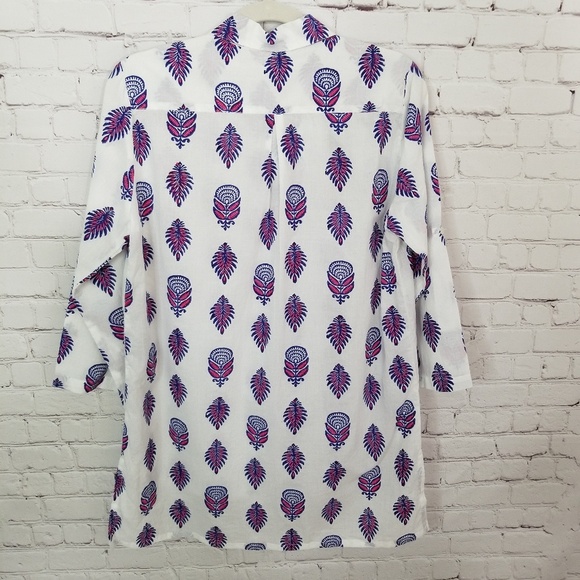 Roberta Roller Rabbit oversized button down shirt - Picture 2 of 6